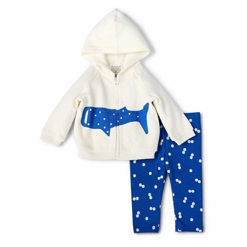 NWT … CHRISTIAN ROBINSON “Size: 3-6 Months” 2 Piece Outfit / Set